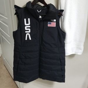 North Face puffer vest